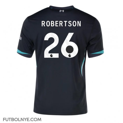 Camiseta Liverpool Andrew Robertson #26 Visitante Equipación 2024-25 manga corta